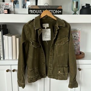 Current Elliott Olivia Denim Utility Jacket Size 1